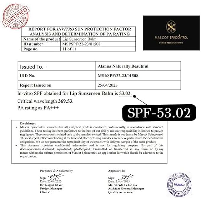 rayihni بلسم شفاه مضيء بحمض الكوجيك 1% مع حماية SPF 40 PA+++ للشفاه الجافة، الداكنة والمصبغة | حماية وترطيب الشفاه بفيتامين C، حمض الهيالورونيك والنياسيناميد | زبدة الكاكاو | فانيليا - للرجال والنساء - Image 3